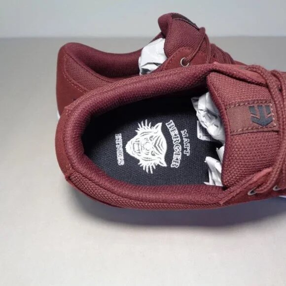 Etnies Size 10 M Score Matt Berger Burgundy - Picture 4 of 9